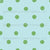 Spring Fling Dance of the Dots in Robin's Egg: green polka dots on a light aqua blue background for spring or Easter Image
