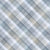 Cozy colorful tartan plaid, grey and blue Image