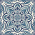 Coastal tiles blue fabric Image