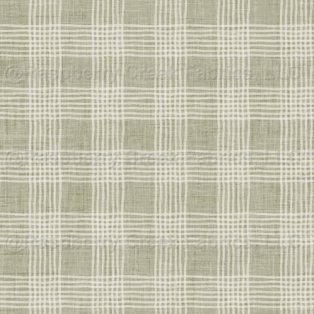 Dear Santa Simple Plaid Green
