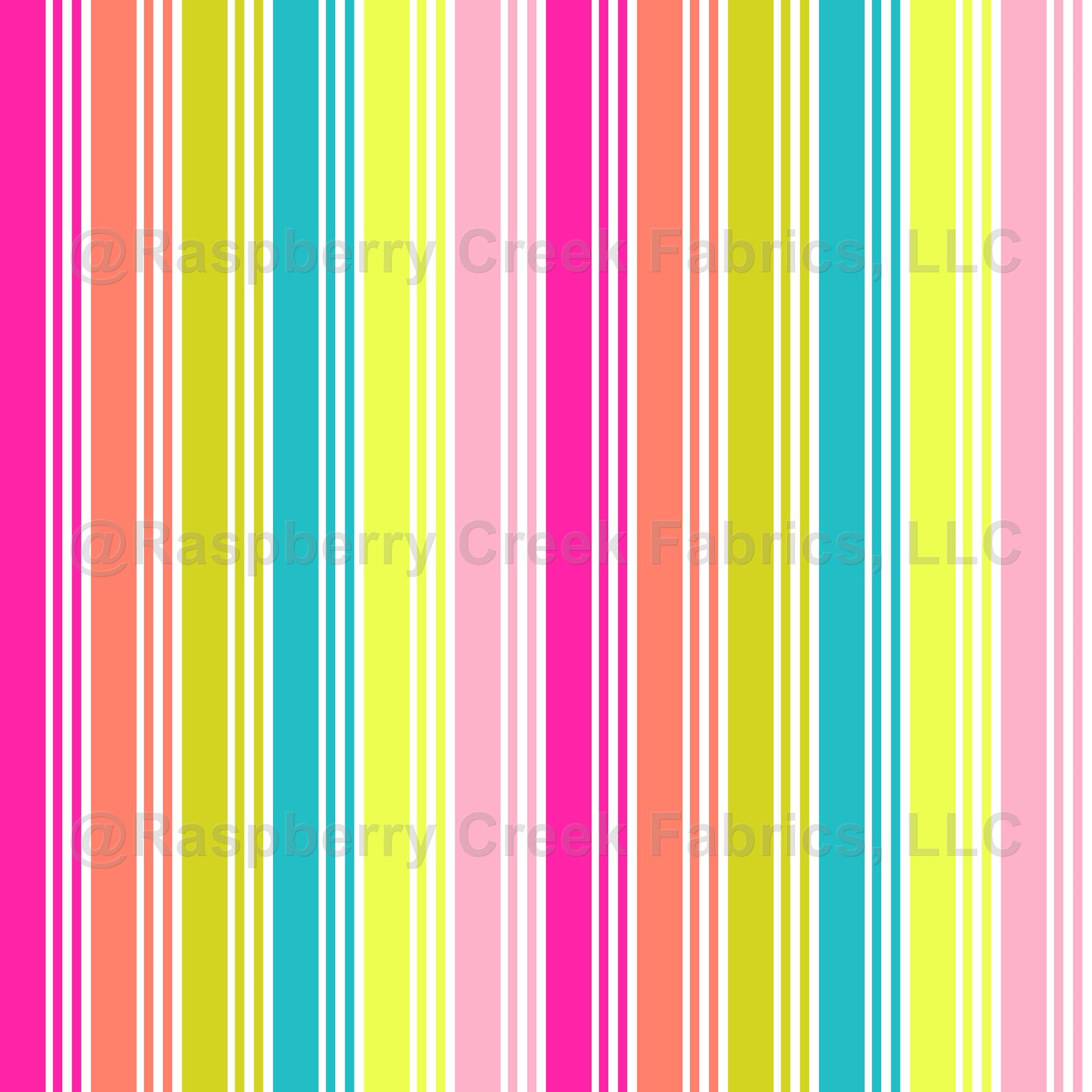 Bright Pink Coral Neon Green Neon Yellow Neon Turquoise Neon Swim Stripe
