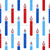 Patriotic Party Time Candles in Red White and Blue Image