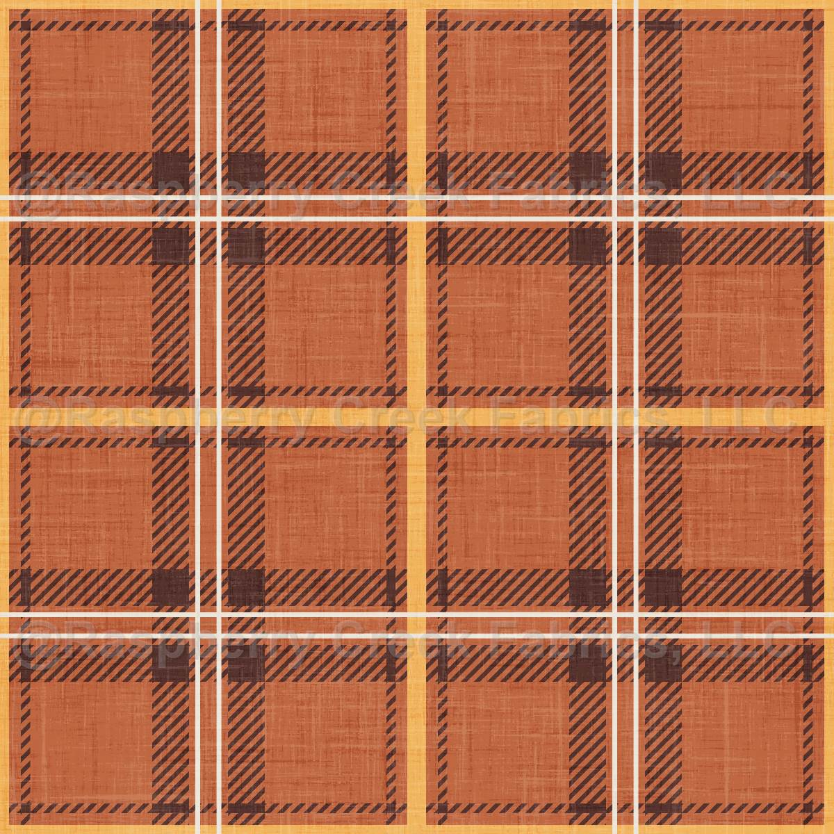 Fall Faux Flannel Plaid Scarecrow