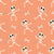 Happy Skeletons Skulls and Crossbones Soft Orange Image