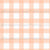 Gingham Plaid Check Peachy Pastel Orange White Classic Retro Blender Image