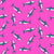 Sharks on Hot Pink, Tossed Image