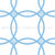 Ocean Blue interlocking circles Image