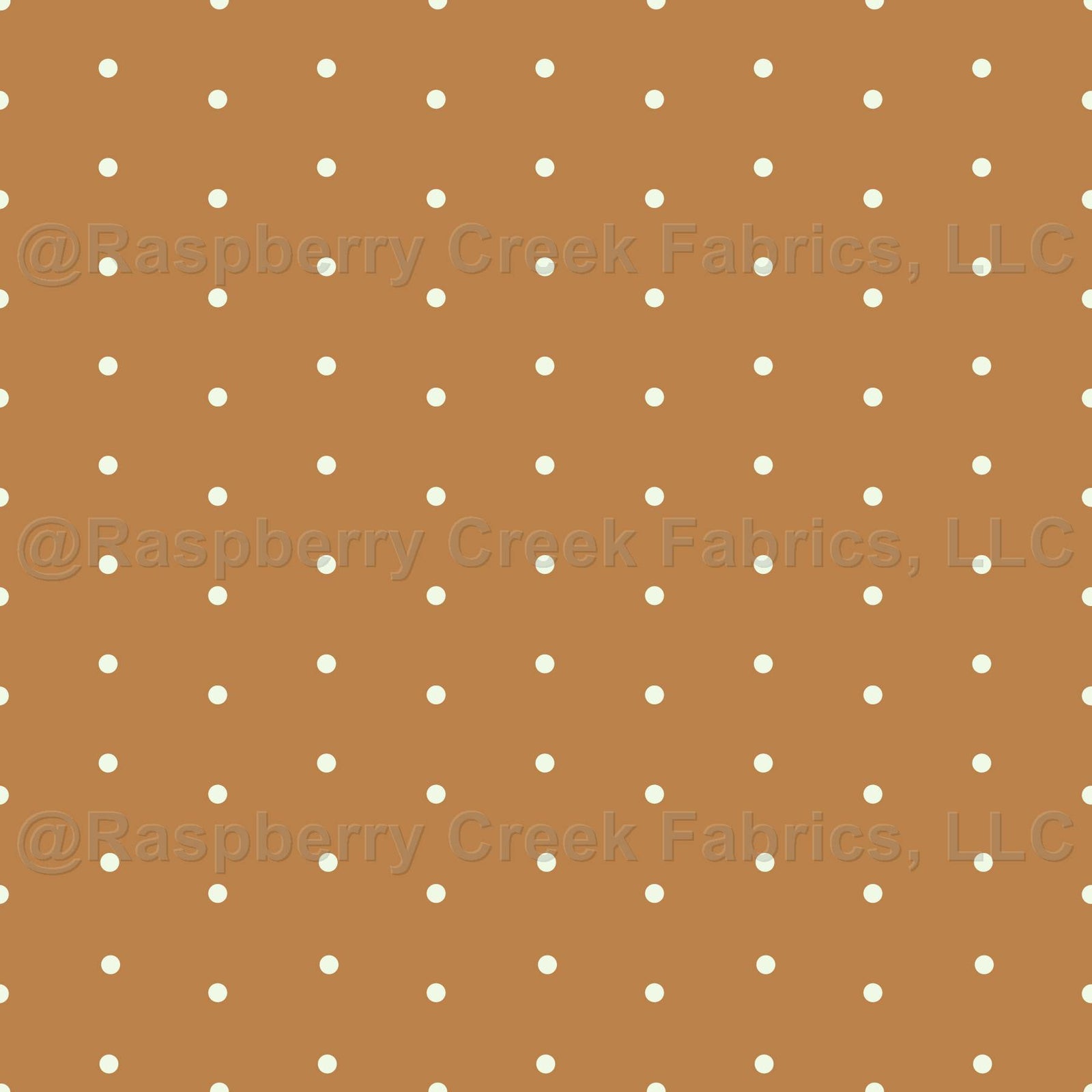 Small off white dots on orange background