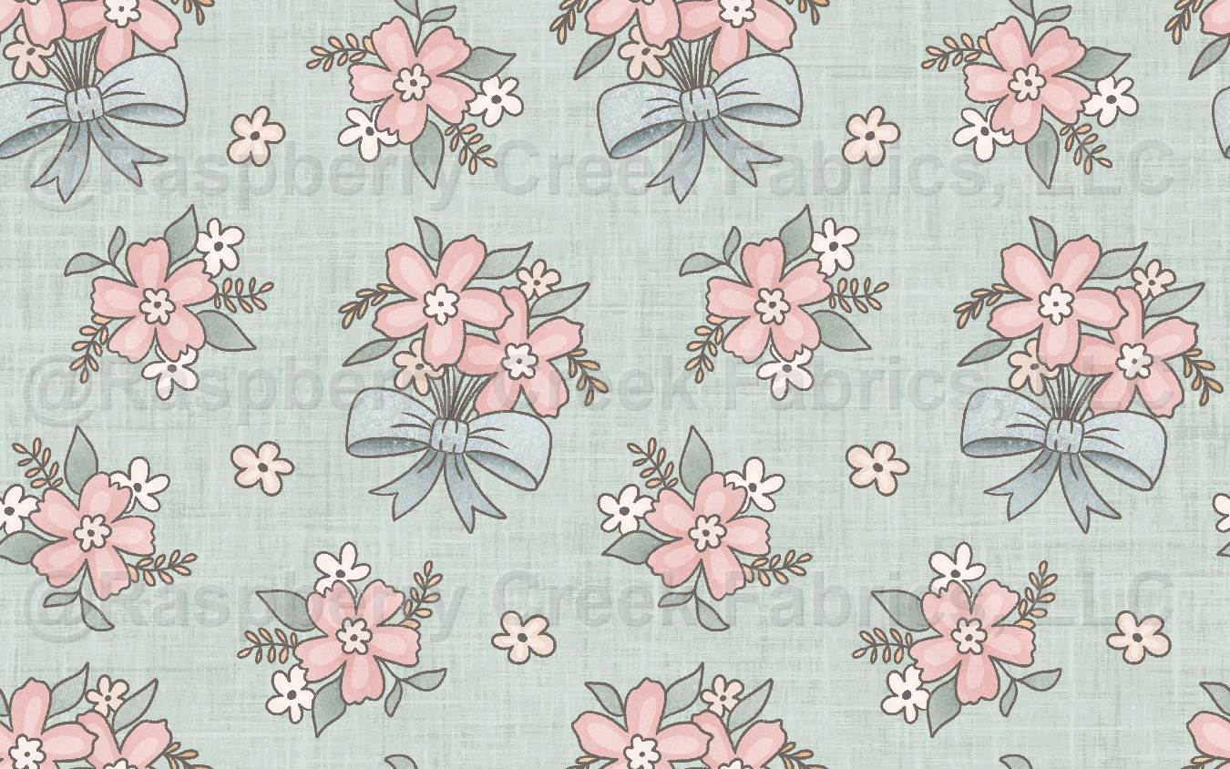 So Sweet Floral Green