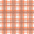 Autumn Breeze Scratchy Plaid orange and brown Image