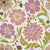 Mid Century Retro Autumn Floral in Foxglove and Muted Clay Image