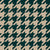 Houndstooth pattern, Green and Cream Image