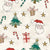 Santa, Christmas tree, Stars, Gifts and Candy Canes Image