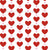 valentine's day - sweet hearts large - cute romantic fabric Image