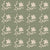 Cottagecore Vintage Floral Stem in Cream on Sage Image