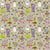 Groovy Retro Spooky and Romantic Halloween Elements on Beige Image