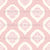 Cream and Pastel Pink Christmas Ornaments Soft Monochrome Ogee Dots Image