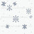Snowflake Flurry - navy Image