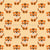 Cute Cartoon Baby Tiger on Sunset Corvette Brown Image