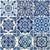 Mediterranean Tiles, Portugese, Azulejo, Majolica Image