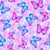 Butterfly Fantasy in Pink and Blue Image