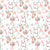 Christmas Ornaments & Festive Bunting on White Image