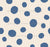Hand Drawn Blue Minimalist Organic Dots on Creamy Beige Image