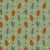 Christmas Pine Cones and Pine Needles on Green Image