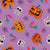 Halloween spirit decoration pattern 1 purple Image