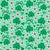 Shamrock Daisy Floral on Green Image