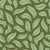 Flying leaves pattern on dark green background Image