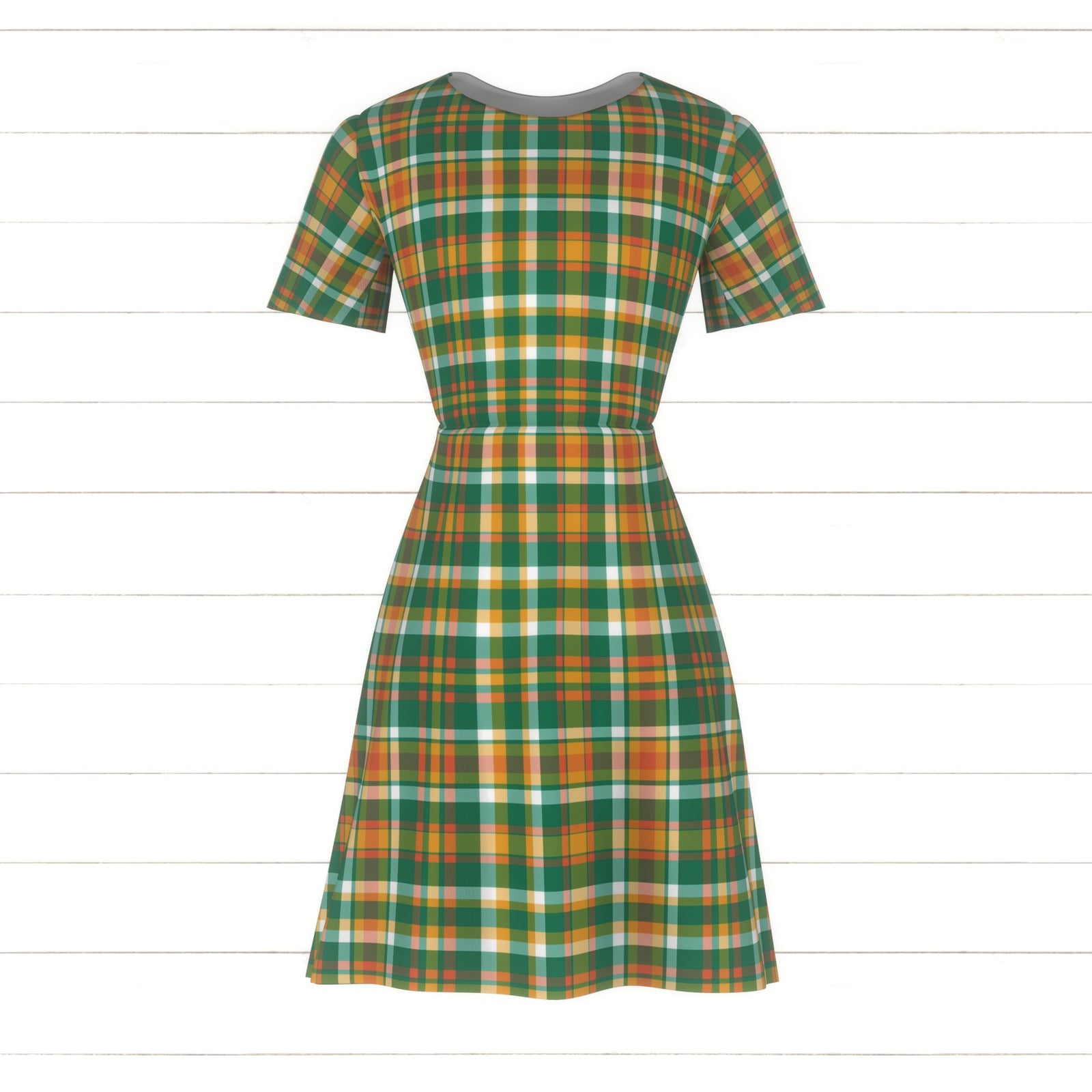 Granddad's Green Beast Plaid, MEDIUM Scale