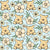 Pooh Floral on Baby Blue Image
