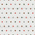 Pindot Polka Dots {Multi Color Christmas on Off White / Pale Gray} Image
