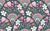 Floral Rainbow Scales / Dusty Pink Florals Collection Image
