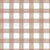 Gingham Plaid Check Copper Brown Bright White Classic Retro Blender Image