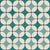 Retro geometric tiles - teal (retro phones collection) Image