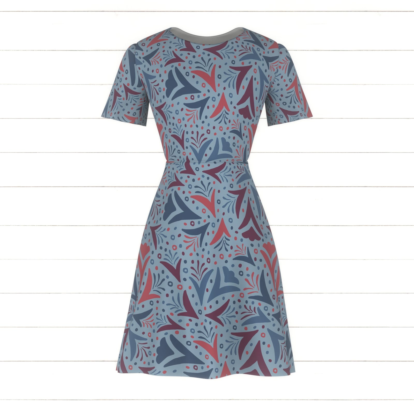 Bay Breeze Collection Floral Chambray