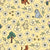 Classic Pooh and Friends Floral Pale Yellow Image