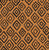 Double Diamonds Close Together Warm Tones Orange and Black Image