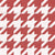 Holy Night Houndstooth Red Image