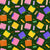 Sticky Notes and Washi Tapes on Green Image