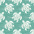 Sea Turtles in Sea Green, Coastal Summer Vacation by KristenInStitches Image