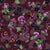Moody Violas Floral Chocolate Plum Image