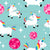 Unicorn Disco Ball Mint Green Image