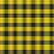 Gingham Tablecloth Yellow and Black Image