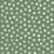 Textured White Dots and Seaweed Green Organic Abstract Monochrome Image