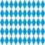 Blue and White Bavaria Rhombus Diamond Flag Pattern Image