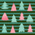 Oh What Fun- Trees Green Striped Image
