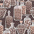 Magical apothecary bottles in vintage berry. Image